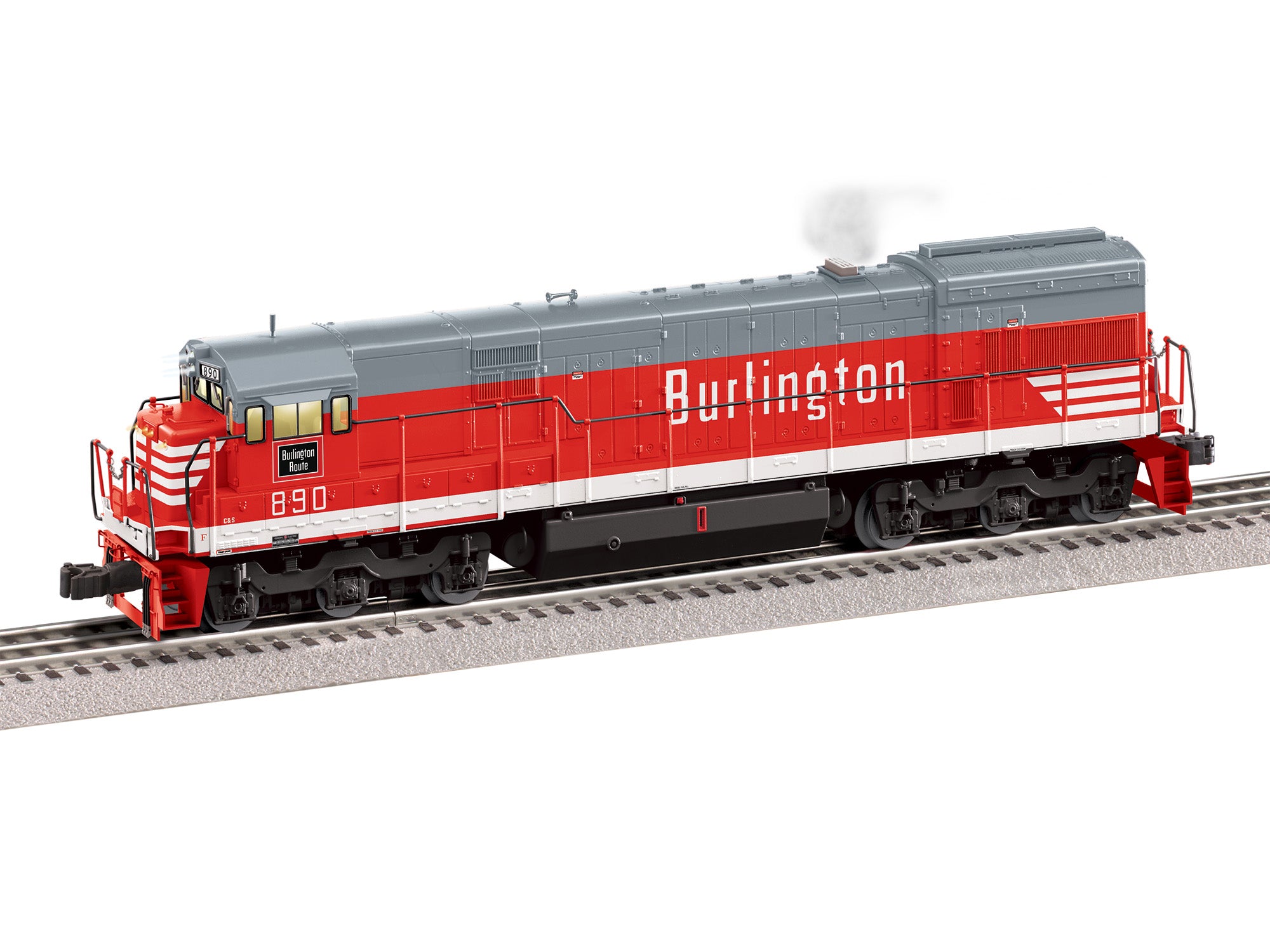 Burlington (C&S) LEGACY U30C #890