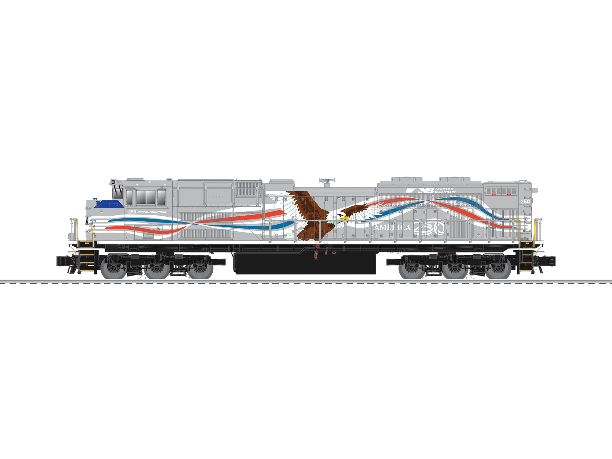 NORFOLK SOUTHERN LEGACY SD70ACE #250