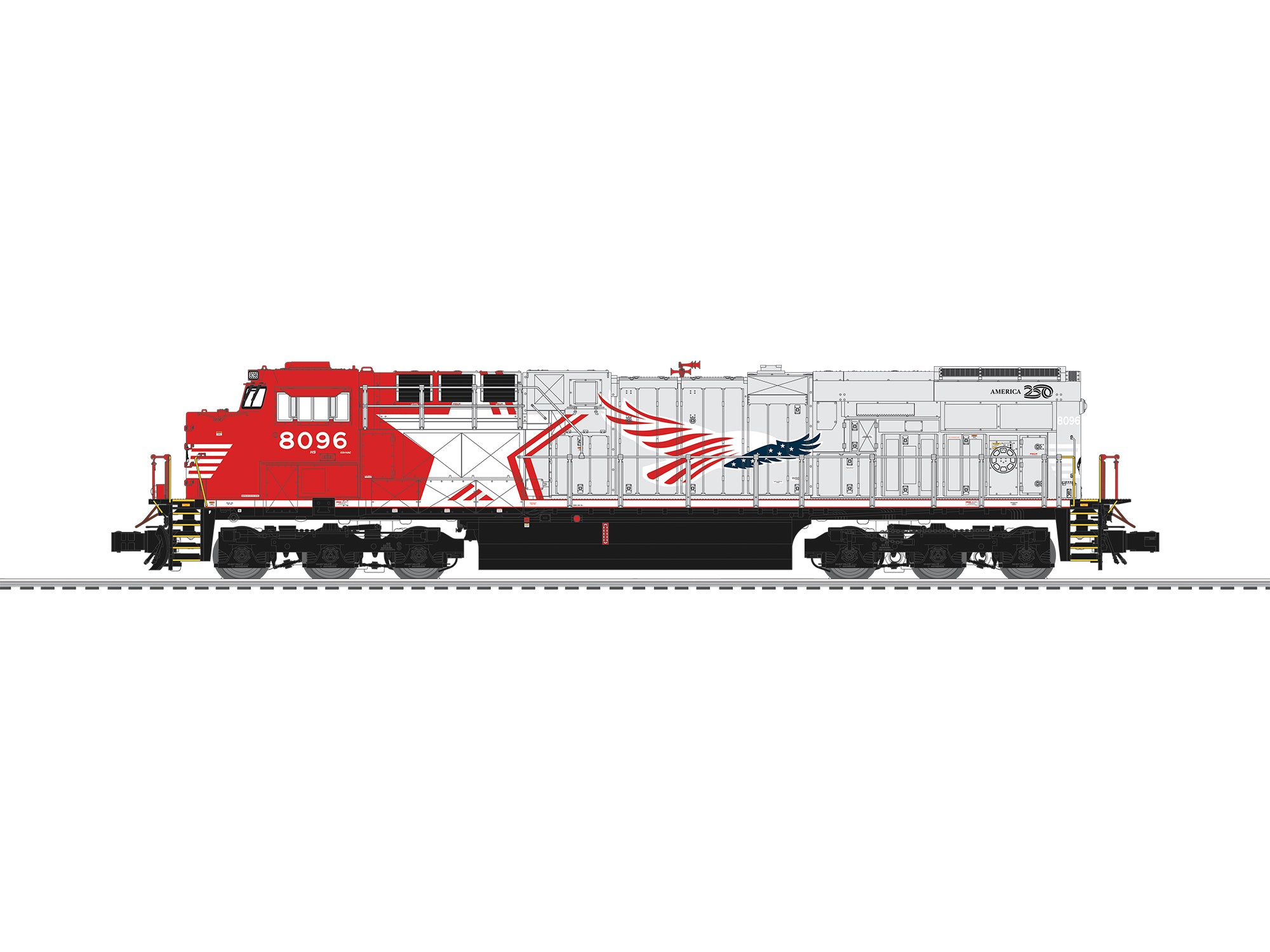 Norfolk Southern LEGACY ES44AC #8096