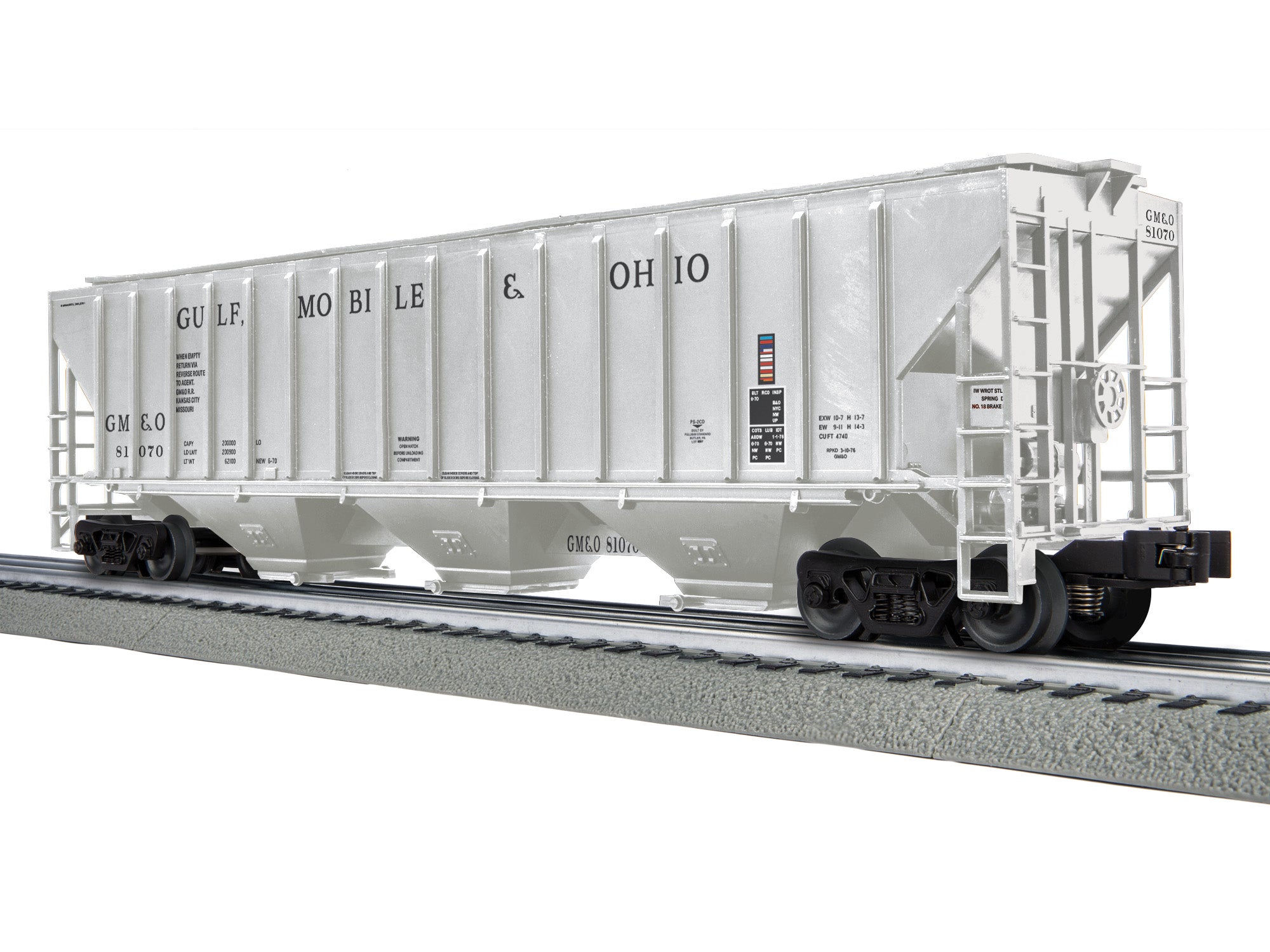 Gulf Mobile & Ohio 4740 PS-2CD #81070