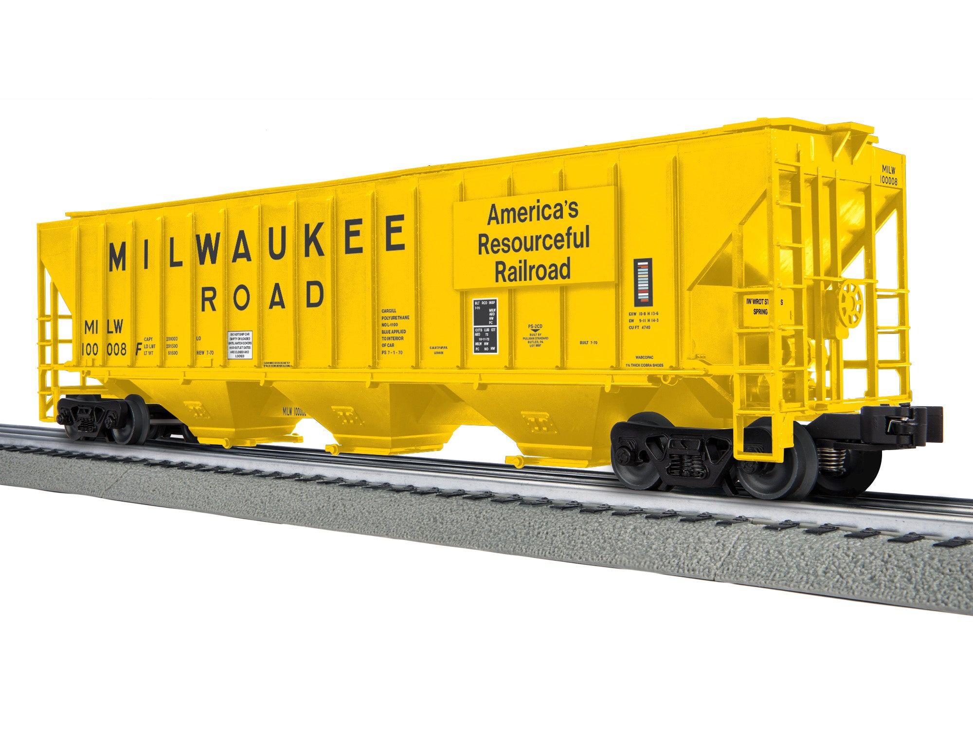 Milwaukee Road 4740 PS-2CD #10008