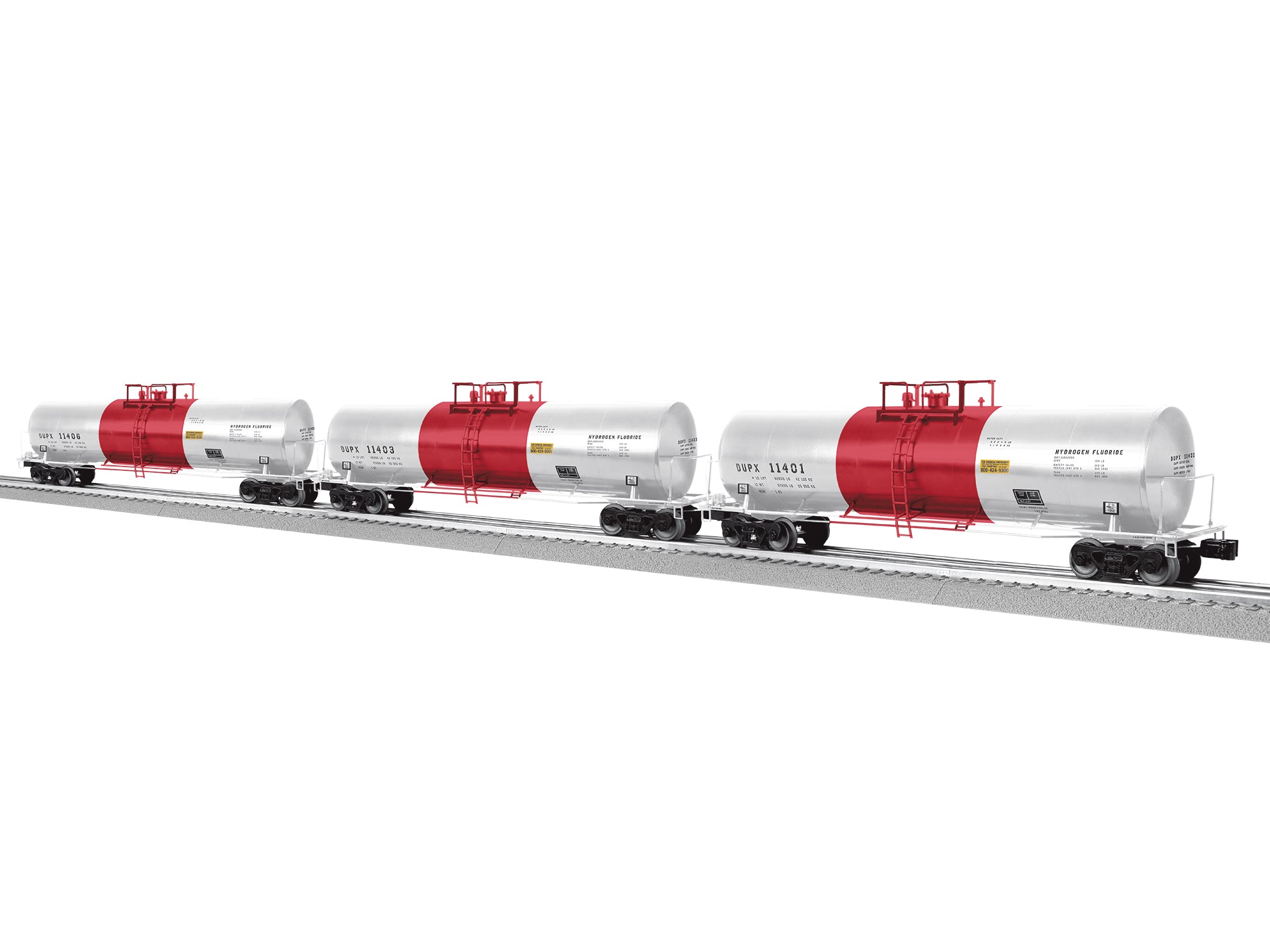 DUPX 50' Tank Car 3 Pack