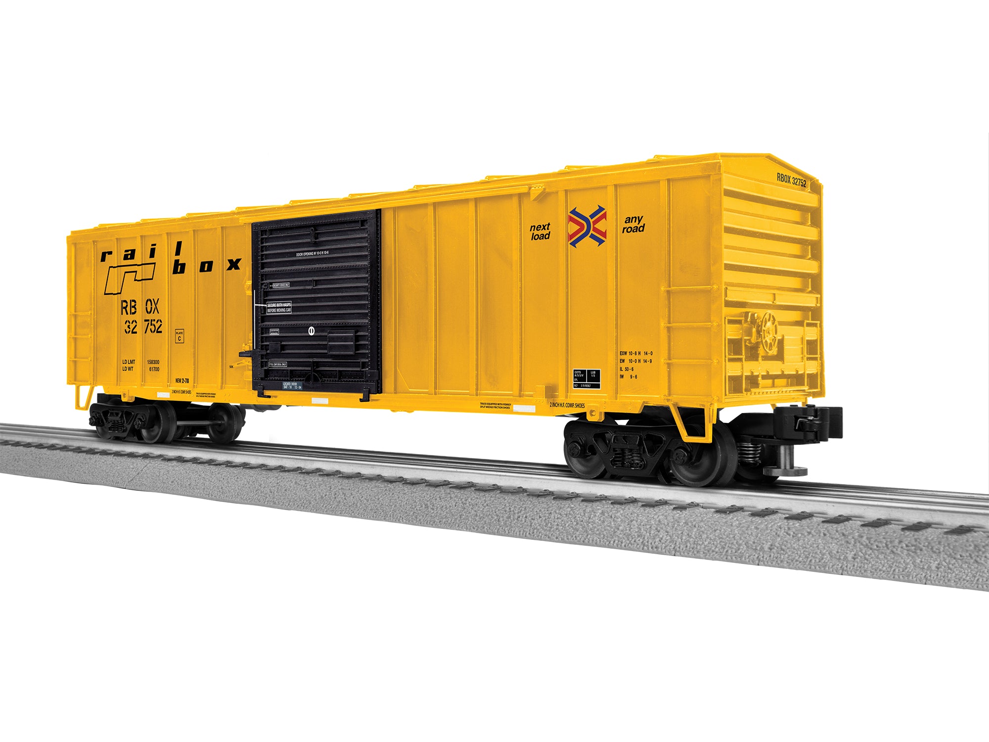 Railbox 50' Boxcar #32752