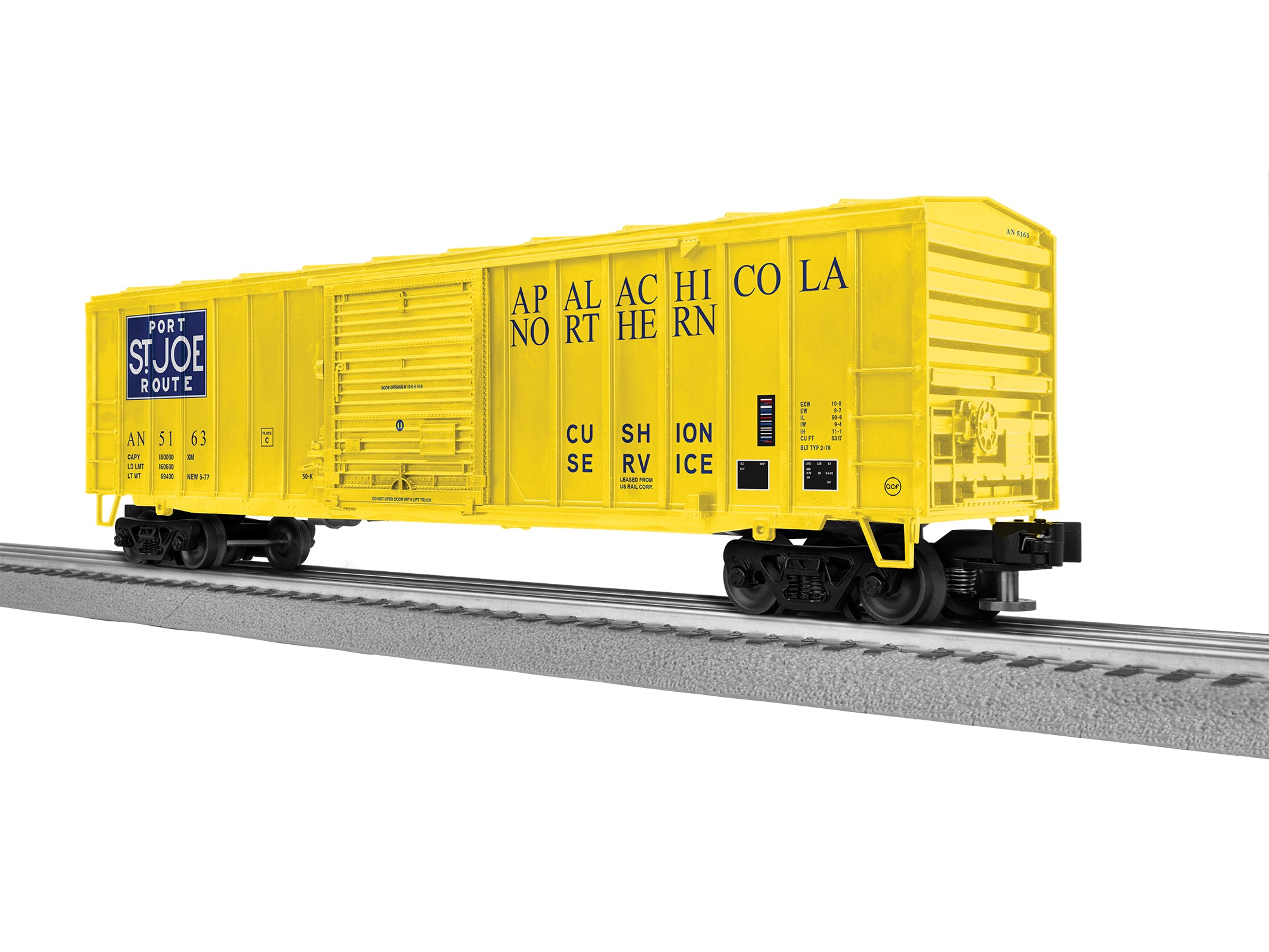 Apalachicola & Northern 50' Boxcar #5163