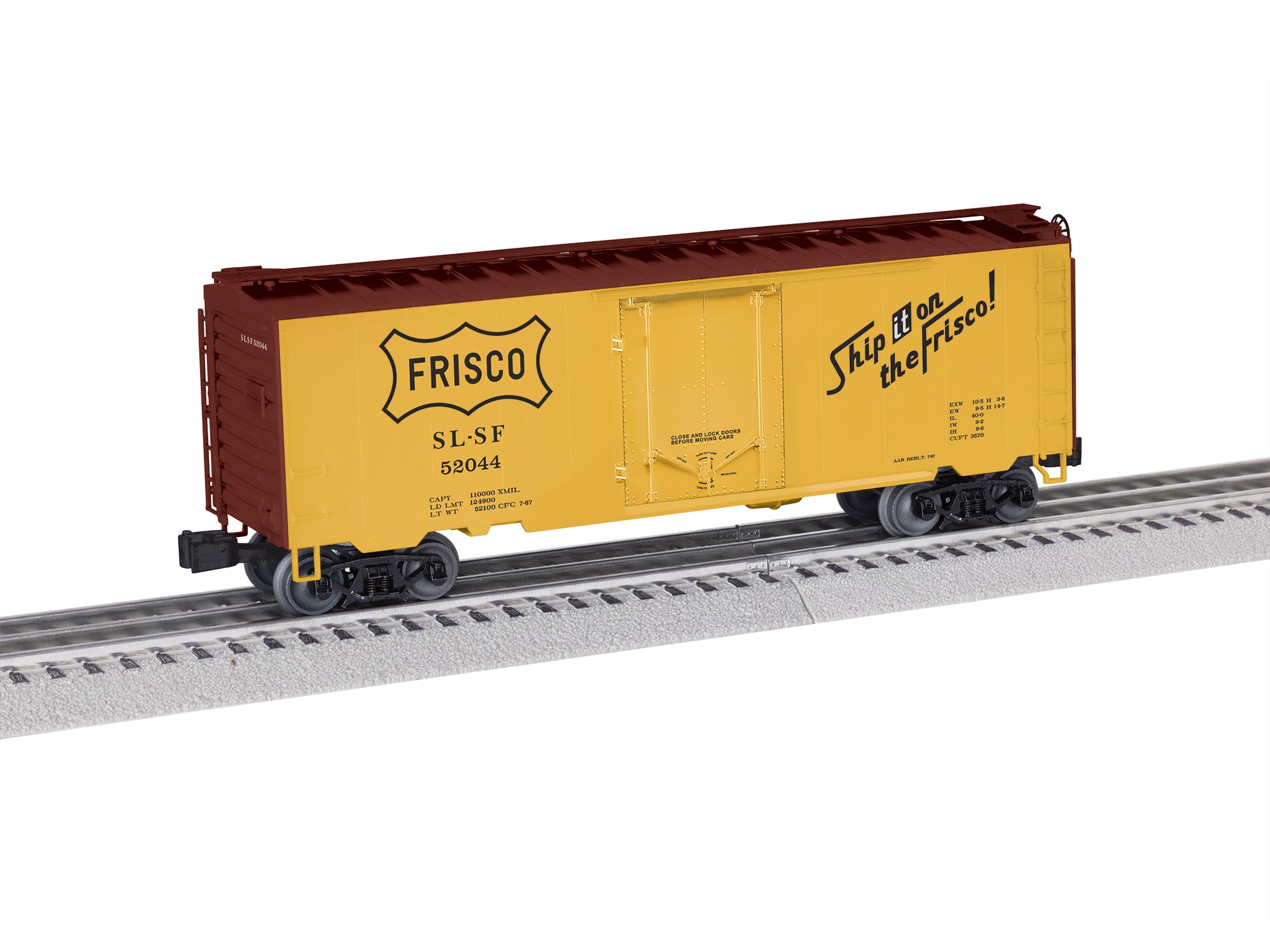 Frisco 40' Plug Door Boxcar #52044