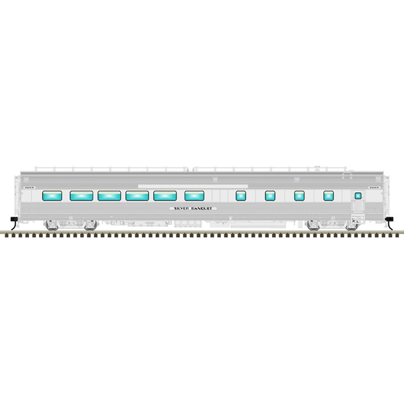 Atlas Master O CZ Passenger Car - 4 Packs - 3-Rail - Rio Grande Zephyr 4-Car Add-On Set
