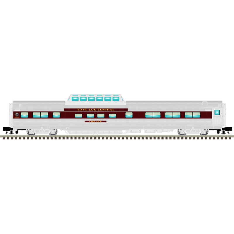 Atlas Mster O CZ Passenger Cars - Individual Cars - 3-Rail - Cape Cod Central "Cape View" - 4716