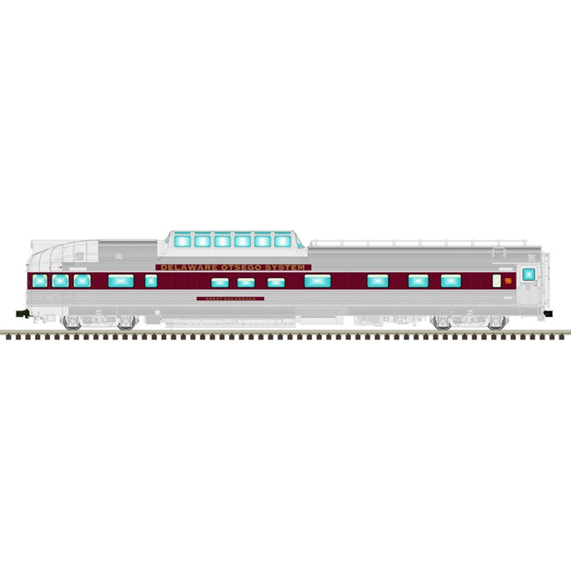 Atlas Mster O CZ Passenger Cars - Individual Cars - 3-Rail - Delaware Otsego System "Great Sacandaga" - 505