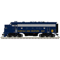 Atlas Master O F7 Locomotive - 3-Rail DCS - Norfolk & Western - 3657