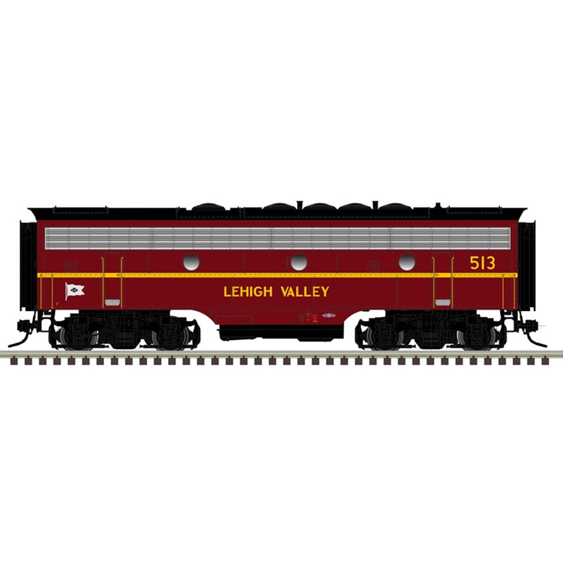 Atlas Master O F7 Locomotive - 3-Rail Analog - Lehigh Valley - 519