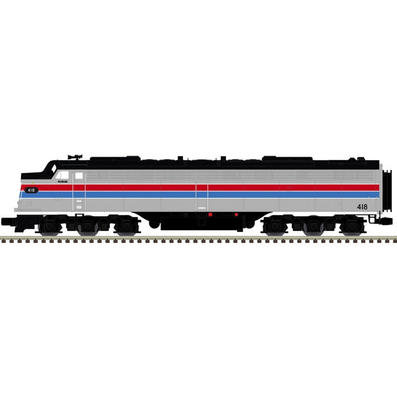 Atlas Premier O E8 Locomotive - 3-Rail DCS - Amtrak (Phase II) - 418
